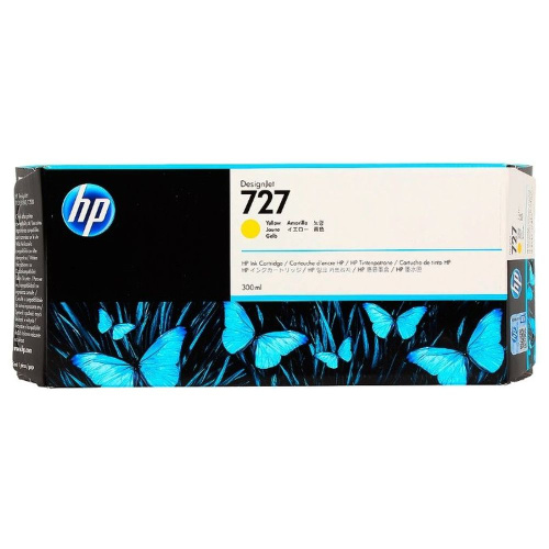 Картридж HP F9J78A (727) желтый