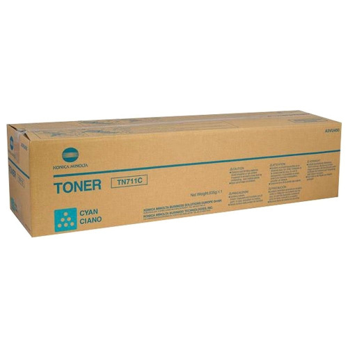 Картридж Konica Minolta TN-711C (A3VU450) голубой