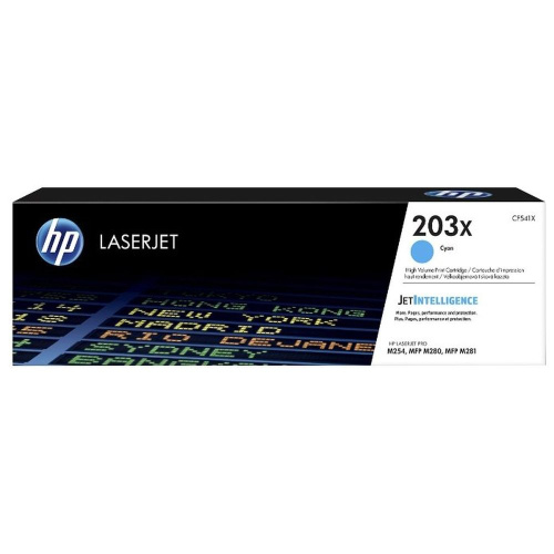 Картридж HP CF541X (203X) голубой