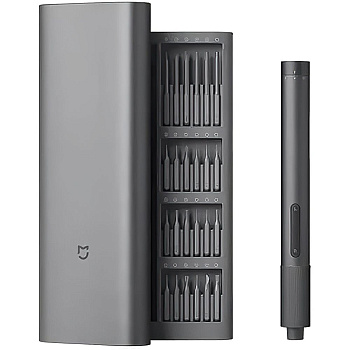 Отвертка аккумуляторная с насадками Xiaomi Mijia Electric Screwdriver 24in1 (MJDDLSD003QW)