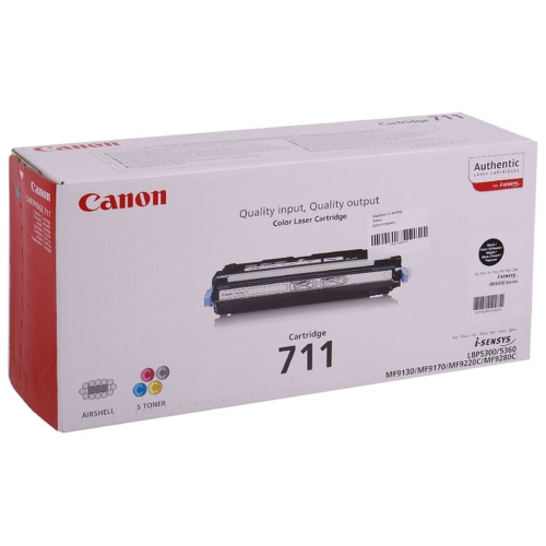 Картридж Canon 711Bk (1660B002)