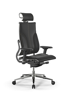 Кресло компьютерное МЕТТА Y 2DM B2-10D - Infinity, черный (бежевая строчка) z252342808