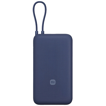 Внешний аккумулятор Xiaomi Mi 33W Power Bank 20000mAh Cable USB-C (PB2030MI) синий