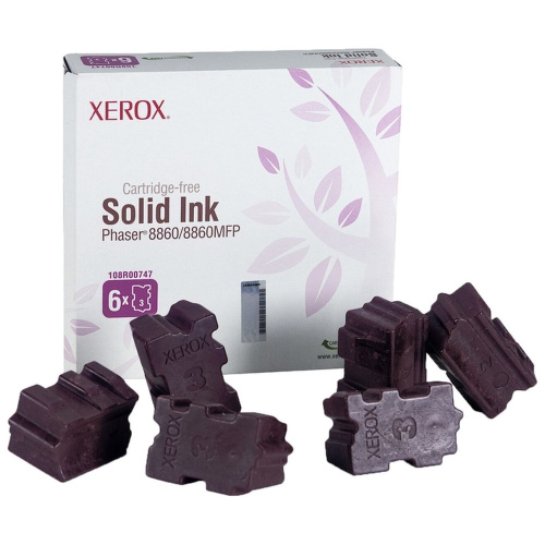Твердые чернила Xerox 108R00818 пурпурный 6 шт/уп