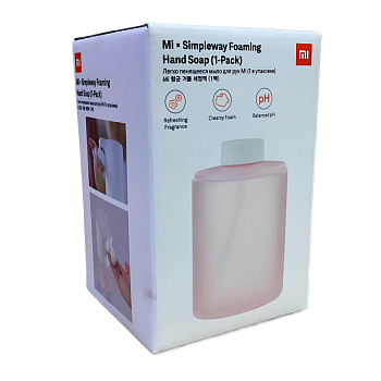 Мыло жидкое для диспенсера Xiaomi Mi Simpleway Foaming Hand Soap, 1 шт розовый (BHR4559GL) РСТ