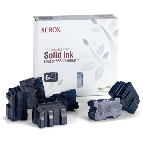 Твердые чернила Xerox 108R00820 черный 6 шт/уп