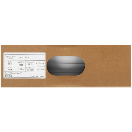 Филамент Creality Hyper PLA 1кг, 1.75мм White