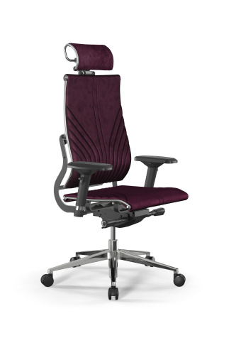 Кресло компьютерное МЕТТА Y 2DM B2-12D - GoyaLE, фиолетовый, z252342884