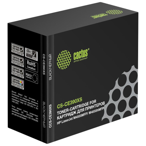 Картридж Cactus CE390X (CS-CE390XS) 90X для HP