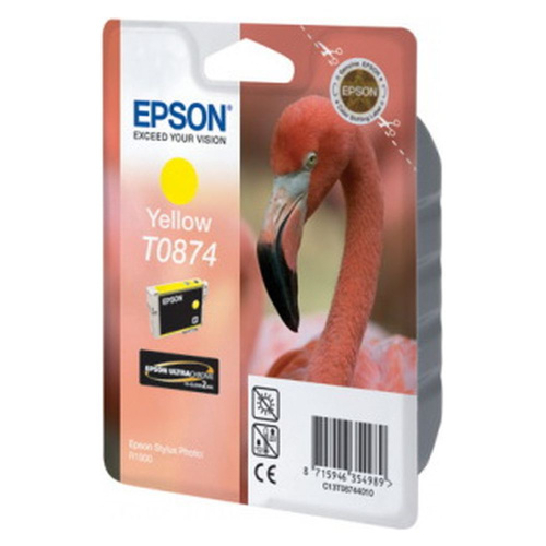 Картридж Epson T087440 (T0874, C13T08744010) желтый