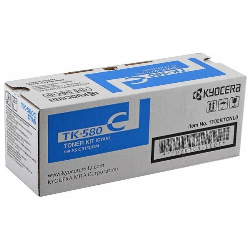 Картридж Kyocera TK-580C голубой