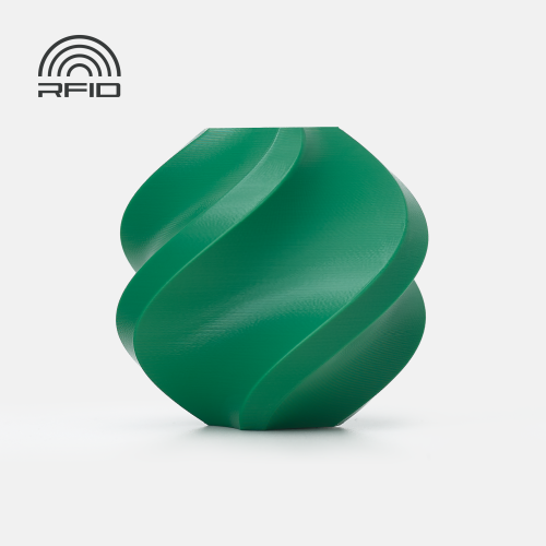 Филамент Bambu Lab PLA Basic 1кг, RFID (с катушкой) Mistletoe Green (10502)