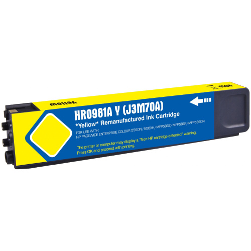 Картридж Cactus J3M70A (CS-J3M70A) 981A желтый для HP
