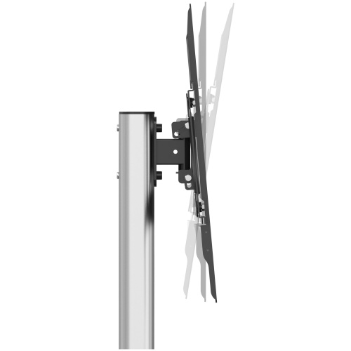 Стойка для телевизора напольная Cactus 37"-70" до 68кг, черная, CS-VM-ST97-D