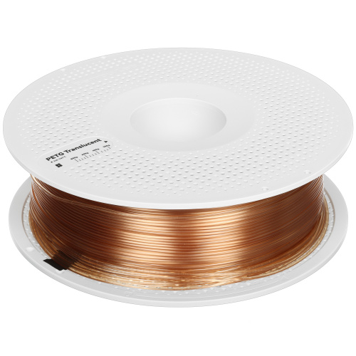 Филамент Bambu Lab PETG Translucent 1кг, RFID (с катушкой) Brown (32800)