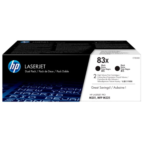 Картридж HP CF283XF (83X) 2в1