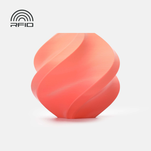 Филамент Bambu Lab PLA Basic Gradient 1кг, RFID (с катушкой) Pink Citrus 10903