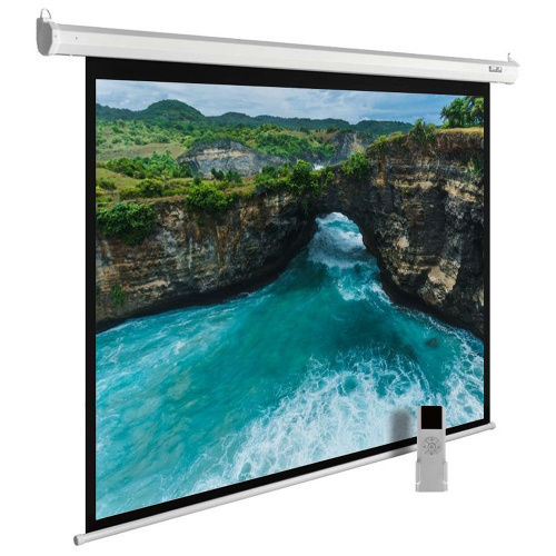 Экран Cactus 200x150см MotoExpert, 98", 4:3 настенно-потолочный, эл.привод, белый CS-PSME-200x150-WT