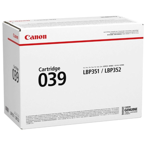 Картридж Canon 039 (0287C001)