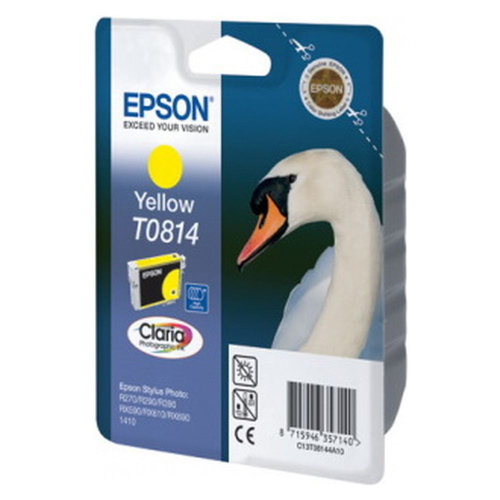Картридж Epson C13T08144A10 (T0814) желтый