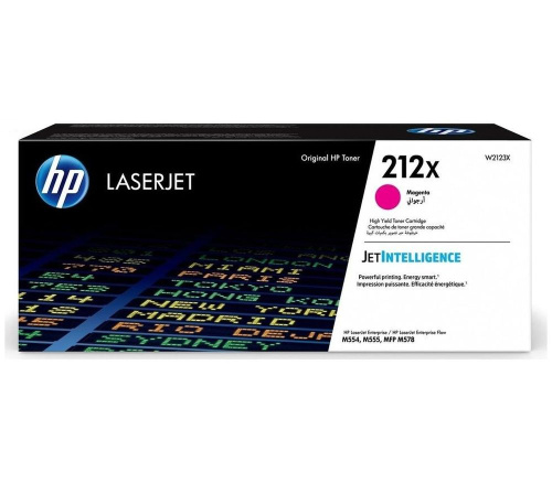 Картридж HP W2123X (212X) пурпурный