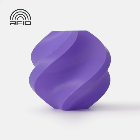 Филамент Bambu Lab PLA Basic 1кг, RFID (с катушкой) Purple (10700)