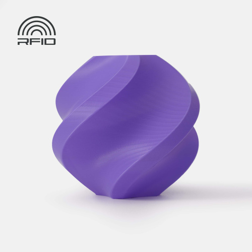 Филамент Bambu Lab PLA Basic 1кг, RFID (с катушкой) Purple (10700)