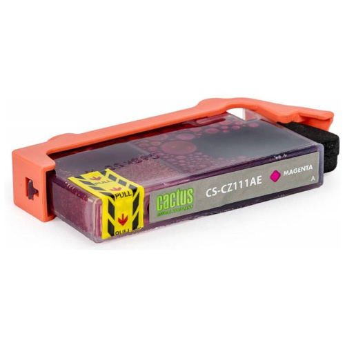 Картридж Cactus CZ111AE (CS-CZ111AE) 655 пурпурный для HP