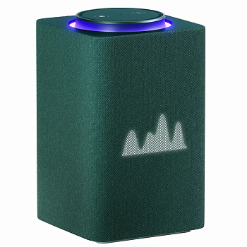 Умная колонка Яндекс Станция Макс Алисой, с Zigbee, зеленый