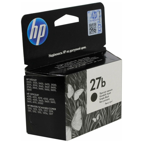Картридж HP C8727BE (27b) черный