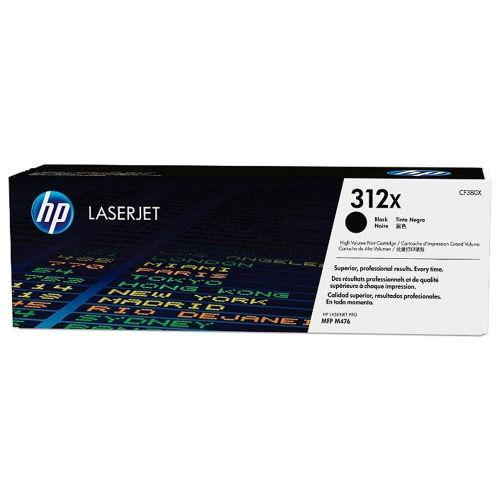Картридж HP CF380X (312X) черный