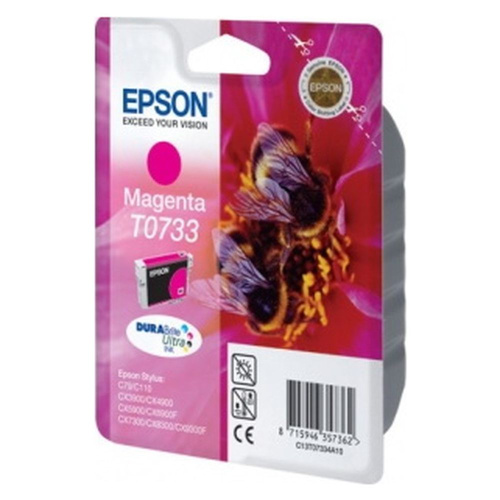 Картридж Epson C13T07334A10 (T0733) пурпурный