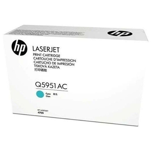 Картридж HP Q5951AC (643A) голубой