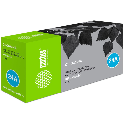 Картридж Cactus Q2624A (CS-Q2624A) 24A для HP