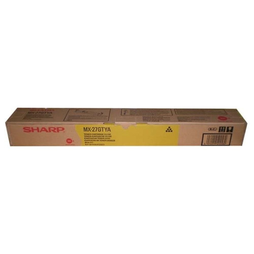 Картридж Sharp MX-27GTYA желтый