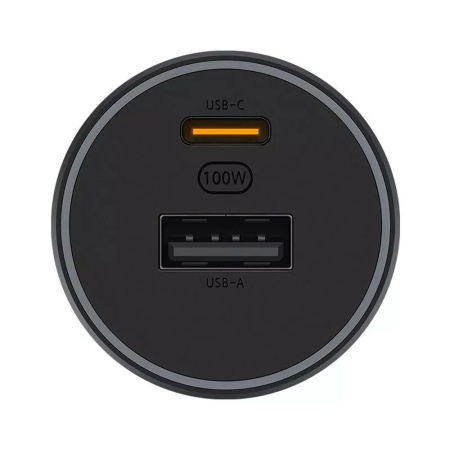 Зарядное устройство автомобильное Xiaomi Car Charge 100W 1A1C (MDY-16-ER) с кабелем
