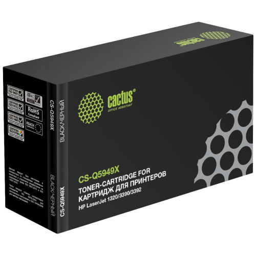 Картридж Cactus Q5949X (CS-Q5949X) 49X для HP