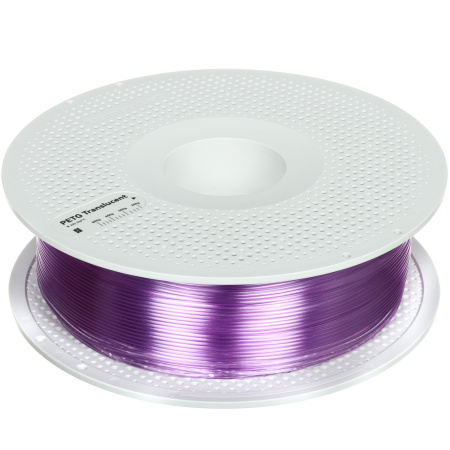 Филамент Bambu Lab PETG Translucent 1кг, RFID (с катушкой) Purple (32700)