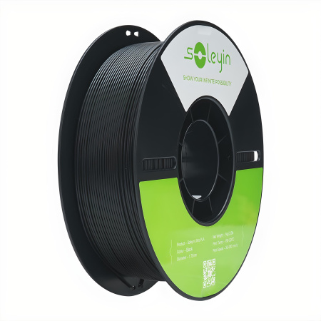 Филамент Creality Soleyin Ultra PLA 1кг, 1.75мм Black