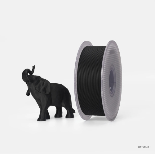 Филамент Bambu Lab PLA-CF 1кг, RFID (с катушкой) Black (14100)