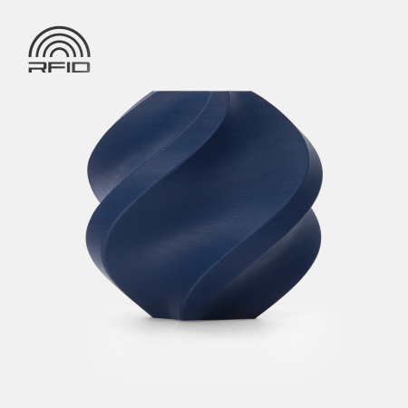 Филамент Bambu Lab PLA Matte 1кг, RFID (без катушки) Matte Dark Blue (11602)
