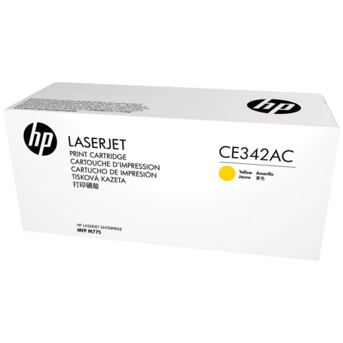 Картридж HP CE342AC (651A) желтый