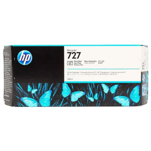 Картридж HP F9J79A (727) фото черный