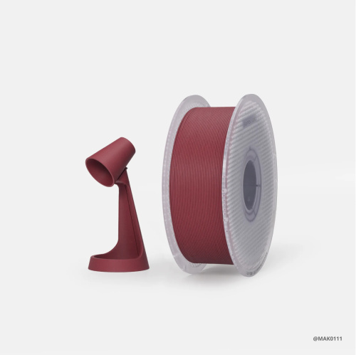 Филамент Bambu Lab PLA-CF 1кг, RFID (с катушкой) Burgundy Red (14200)