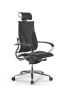 Кресло компьютерное МЕТТА Y 2DM B2-10K - Infinity, черный (бежевая строчка), z509231961