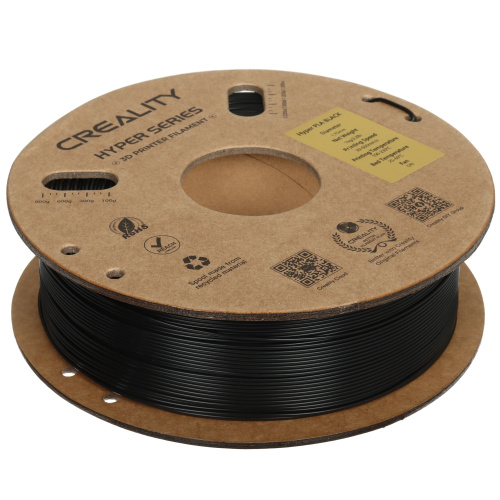 Филамент Creality Hyper PLA 1кг, 1.75мм Black