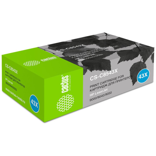 Картридж Cactus C8543X (CS-C8543X) 43X для HP