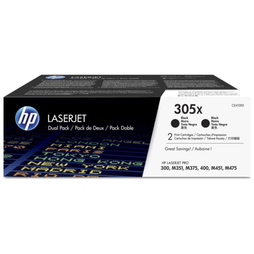 Картридж HP CE410XD (305X) черный