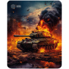 Коврик для мыши Cactus Burning tank 300x250x3мм (CS-MP-D04M)