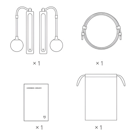 Скакалка умная Xiaomi Mijia Smart Skipping Rope 2 Light Sand (MJTS02YM)